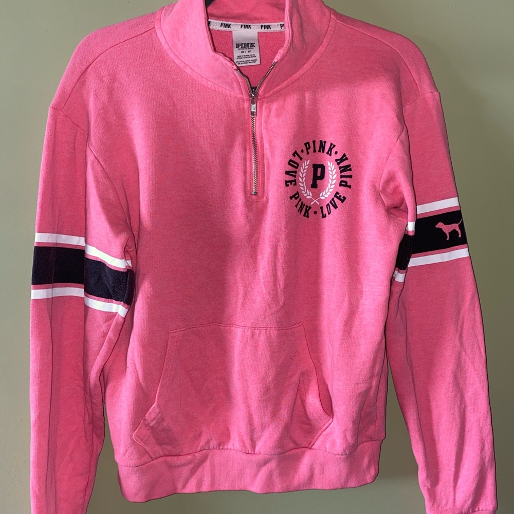 PINK quarter zip